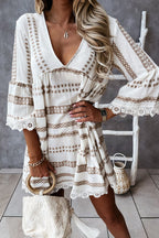 Lace Cuff Dress
